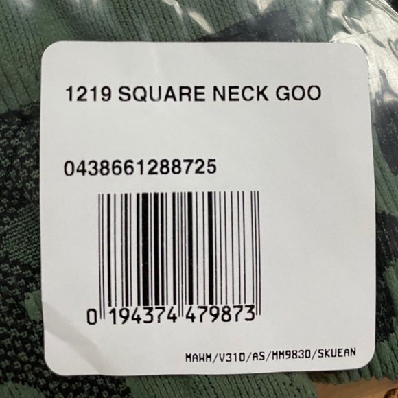 W/tag Free People Square Good Karma Bra - Picture 5 of 7